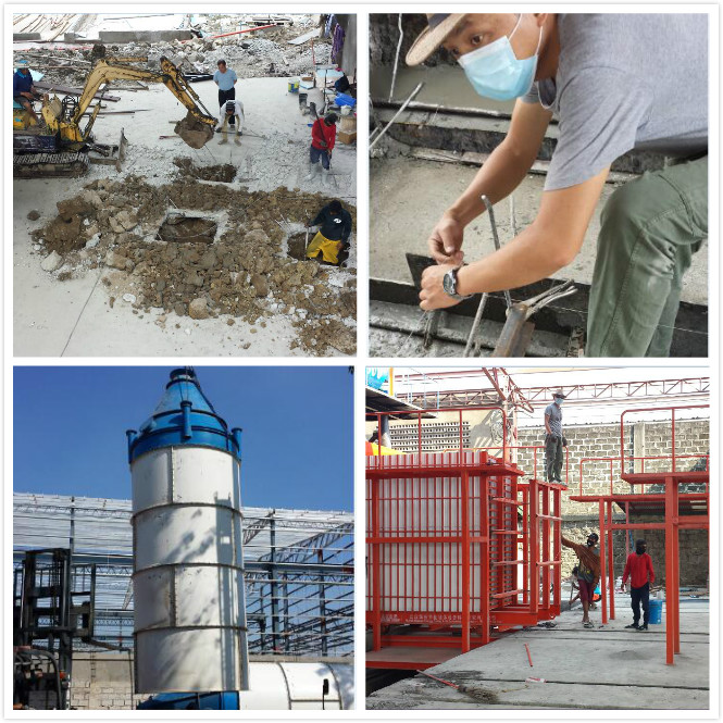 菲律賓輕質隔墻板生產(chǎn)線